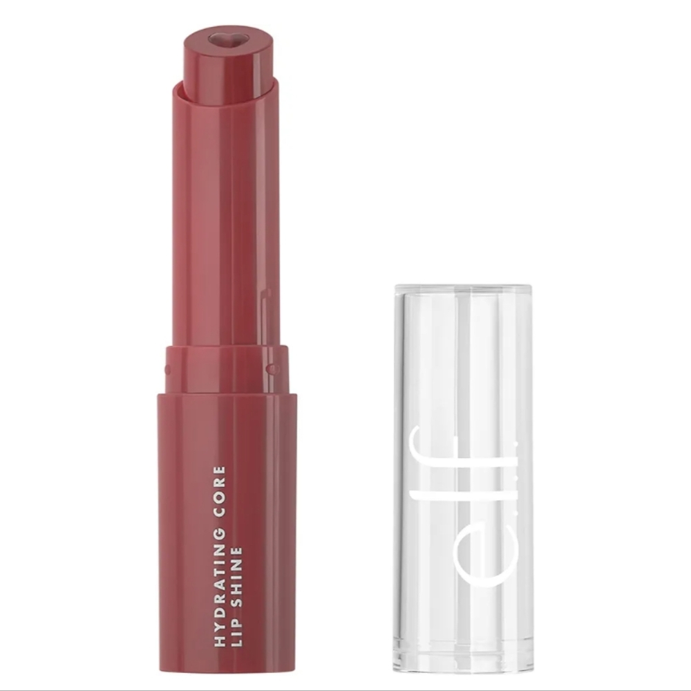 4 x elf Hydrating Core Lip Shine, Happy